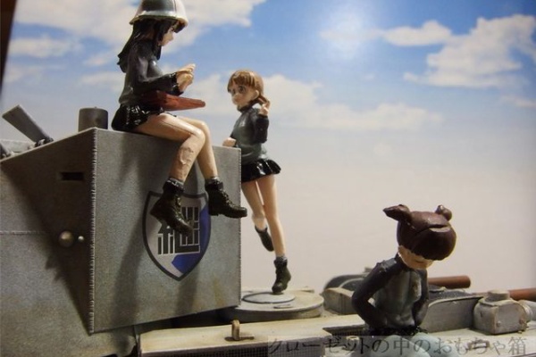 クローゼットの中のおもちゃ箱 - タミヤ 1/35 BT-42 継続高校風