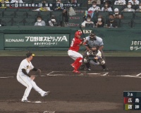 【阪神】山本、好判断！ファインプレーで西勇輝を救う！！