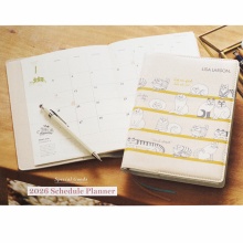 【次号予告】リンネル 2026年 1月号増刊 《特別付録》 LISA LARSON&reg;［リサ・ラーソン］マンスリーとウィークリーで使いやすい【2025年11月始まり】2026年スケジュール手帳