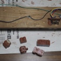 0番3線式、近鉄擬きの電車の製作(細かい手直しなど)