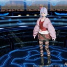 ショートファーコートT2/4＋N-ビビッドパンキッシュ