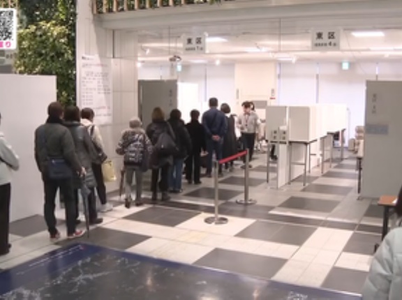 衆院選､期日前投票26％増加の2079万人 6日までの10日間で