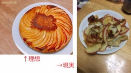 ツイッターで話題の簡単ケーキ、理想と現実の落差が酷過ぎると話題に…画像あり