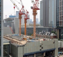 地上24階「三菱UFJ銀行本店」の解体状況！跡地は地上28階、高さ約160m「MUFG本館」に建替え（2026.7.4）