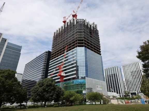 高さ約180m「みなとみらい21中央地区52街区開発事業計画」の建設状況！ゲームアートミュージアムが併設されるオフィスビル（2026.10.3）