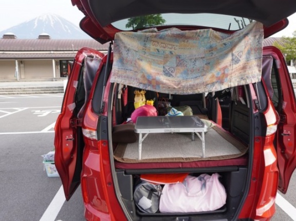車中泊できる車欲しいって思ったけど