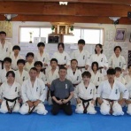 極真会館    田畑道場     山辺・大江・中山教室    師範代  長岡淳一 四段