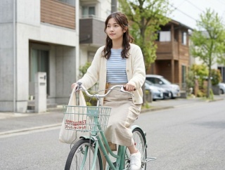 【注意】買い物袋をハンドルに掛けるのもアウトだからな？？？？