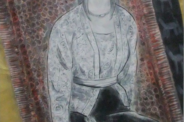 月居和子と墨彩画・南画