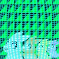 ひし形模様の奥に・・