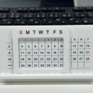 万年カレンダー　今日の作品