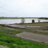 『復旧作業難航　心配な台風21号による江戸川増水』の画像