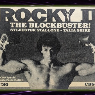 SYLVESTER STALLONE'S MEMORABILIA BLOG シルベスター・スタローンのメモラビリアブログ