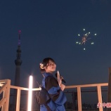 『[イコラブ] 舞香ちゃんと花火とスカイツリー 素晴らしい！画になるなぁ…』の画像