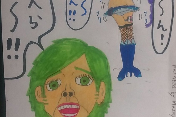 ちょっと変わったかがりびのイラスト フレッシュプリキュア 21