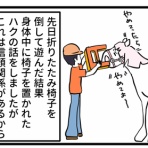 今日もうちのウマコが騒いでる