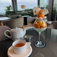 【リッツカールトン福岡】　１８階のカフェDIVAでパフェ！パンやケーキも美味しそう