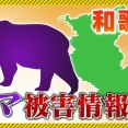 クマに腕かまれ 一緒に10m滑落　世界遺産の和歌山「黒河道」