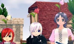 チューリップカチューシャがにわかに流行る