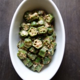 『オクラのごま和え【#お弁当 #お弁当おかず #簡単レシピ #時短 #レンチン #電子レンジ #おかず】【レシピ2231】』の画像