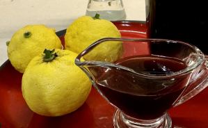 自家製ゆずで作る「ゆずポン酢」