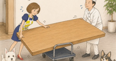 さようなら、ダイニングテーブル～家具も、自分と一緒に年をとる～
