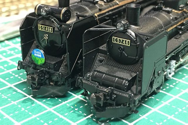 KATO カトー☆D51 458号機 重装備 1-202ウェザリング☆HO