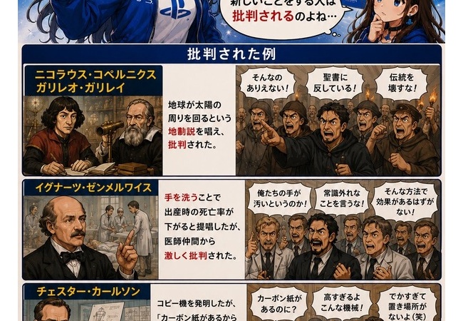 歴史上、新しいことをする人は批判される。ソニーのディスク廃止もそう
