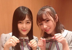 【ぐうかわ】北野日奈子×柴田柚菜、千葉コンビ２ショットｷﾀ――(ﾟ∀ﾟ)――!!