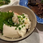 平川屋さんの豆腐丼の夜ごはん