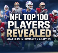 【NFL TOP100】いまのところのまとめ【Geminiに全部まかせた】