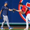 大谷翔平さん、藤浪とは目も合わさなかったのに菊池雄星とは20分間も談笑する