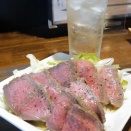 ぶらり、厚切りローストビーフで飲む@居酒屋 隅【横手市】