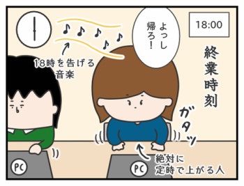 742.会社での過ごし方（退勤編）/シャチョーのカイシャ