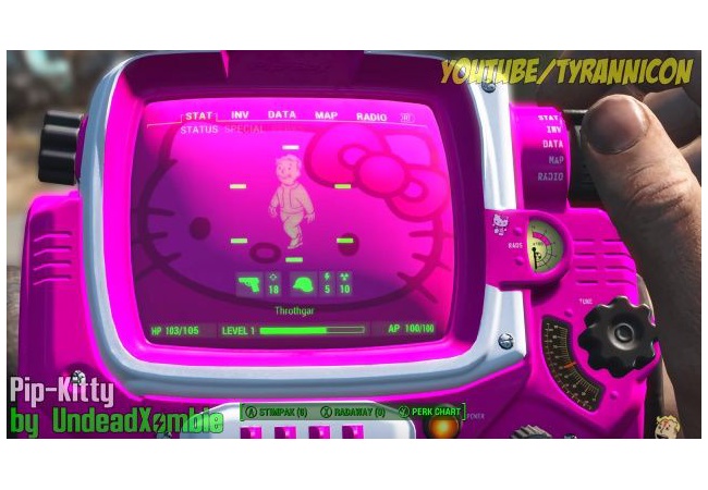 【フォールアウト4】ピップボーイの色５０選（MODS）【FO4】