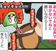 【通院】車内でゴルちゃんが鳴かないようにと願っている━(鳴く)