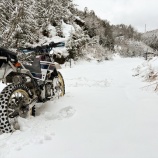 『今年初の雪道ツーリング』の画像