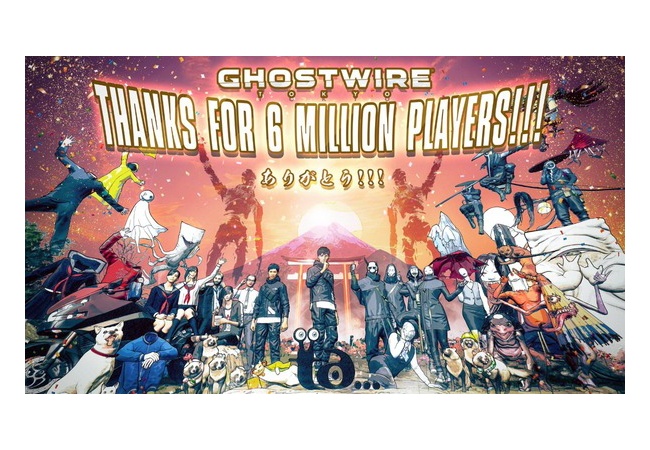 【朗報】神ゲー「Ghostwire:Tokyo」プレイヤー数が600万を突破！！！