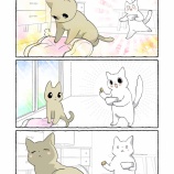 お姉ちゃんが大好きな、ねこちゃん漫画②-１