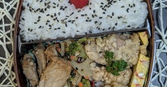 ボコボコしてるけど～夫のお弁当315