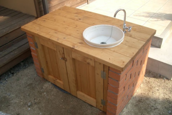 自分で作ろう ガーデンシンク の作り方と参考例 1 3 Diyナビ ブログ 庭 Diyナビ 自分で作ろう ガーデンシンク の作り方と参考例 1 3 Diyナビ ブログ 庭 Diyナビ