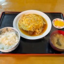 名寄市【ひぐま食堂】あれこれ篇(定食・あんかけ焼きそば)