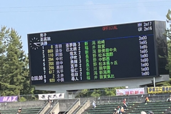 中野西高校 部活動公式blog 陸上競技部