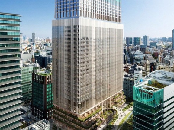 高さ180m「京橋三丁目東地区市街地再開発事業」既存建物の解体工事が12月1日から開始！跡地は京橋駅直結のホテル・住宅も入るオフィスビル