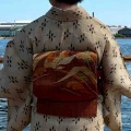 芭蕉布に芭蕉柄の組み合わせ