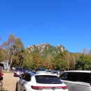 秋の小川山、屋根岩4峰