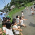 田んぼで泥んこ遊び（以上児）