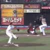 【vs楽天】日ハム鶴岡、第1号ソロホームラン！