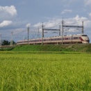 東武日光線　TOBUの橋梁風景(207)思川橋梁のデラックス色