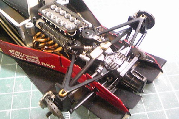 ガレージhiro プラモデル製作日記 自作 1 20スケール フェラーリ641 2 ガレージhiro プラモデル製作日記 自作 1 20スケール フェラーリ641 2